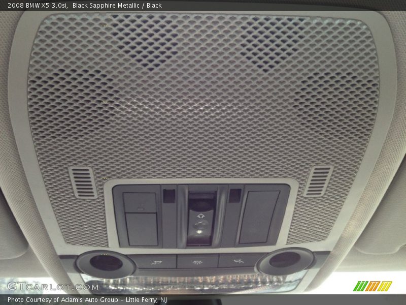 Black Sapphire Metallic / Black 2008 BMW X5 3.0si