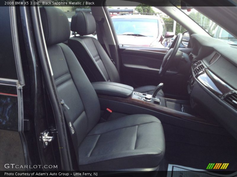 Black Sapphire Metallic / Black 2008 BMW X5 3.0si