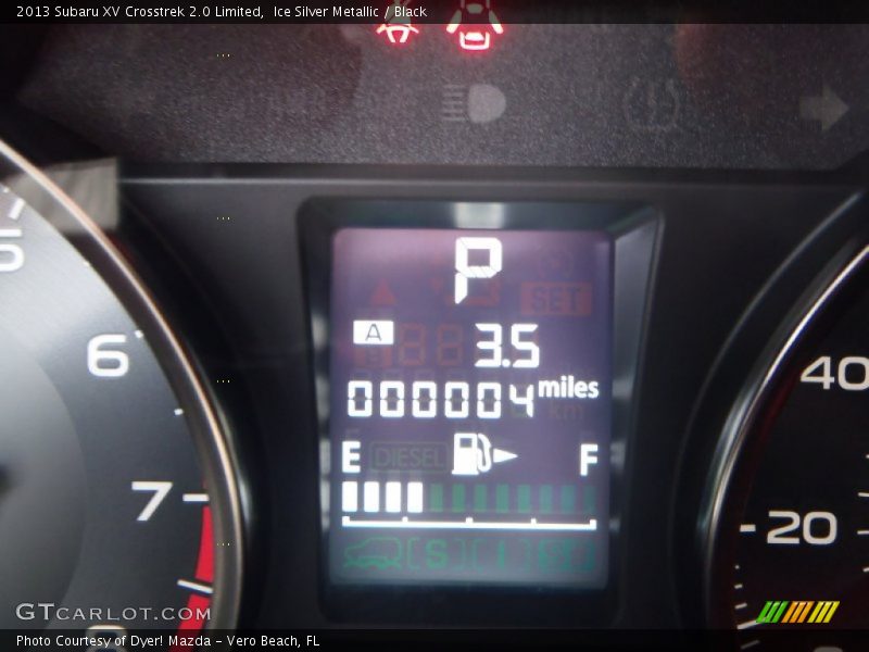 Ice Silver Metallic / Black 2013 Subaru XV Crosstrek 2.0 Limited