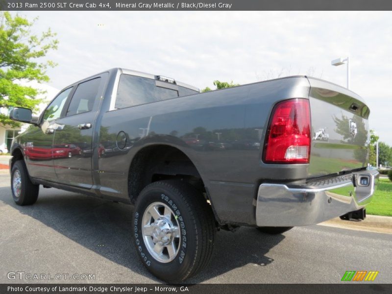 Mineral Gray Metallic / Black/Diesel Gray 2013 Ram 2500 SLT Crew Cab 4x4