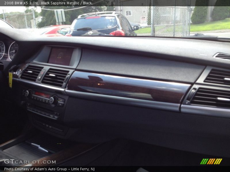 Black Sapphire Metallic / Black 2008 BMW X5 3.0si