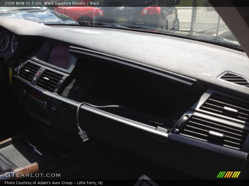 Black Sapphire Metallic / Black 2008 BMW X5 3.0si