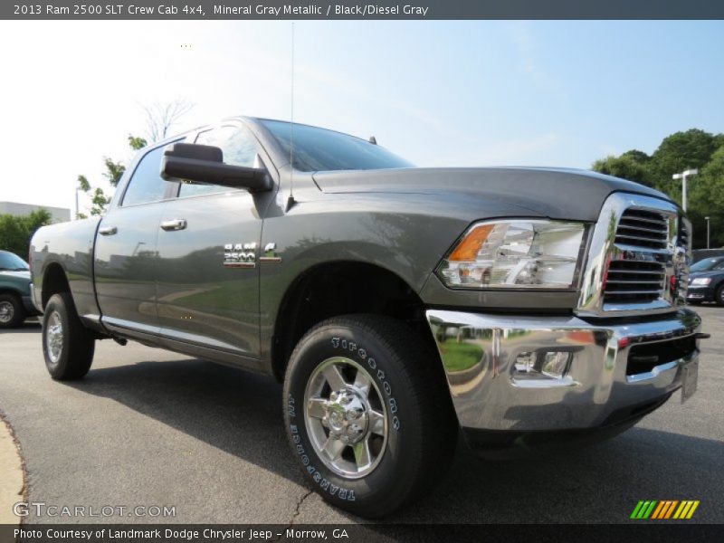 Mineral Gray Metallic / Black/Diesel Gray 2013 Ram 2500 SLT Crew Cab 4x4