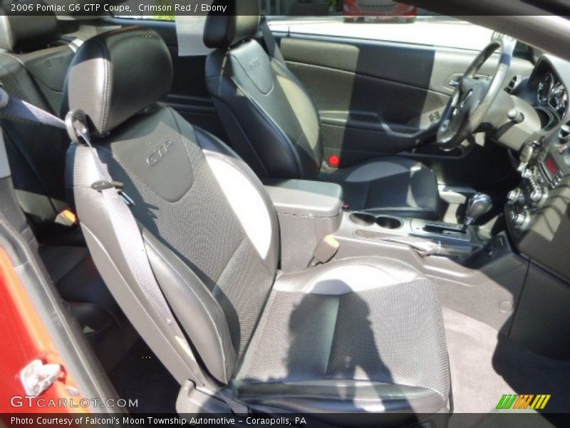 Front Seat of 2006 G6 GTP Coupe