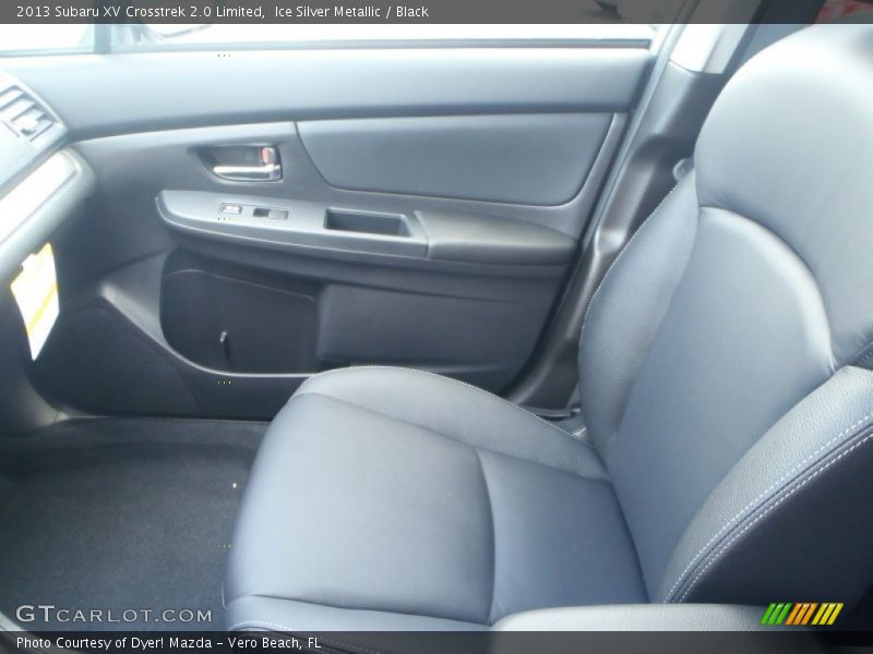 Ice Silver Metallic / Black 2013 Subaru XV Crosstrek 2.0 Limited