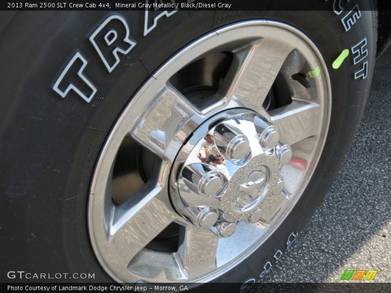 Mineral Gray Metallic / Black/Diesel Gray 2013 Ram 2500 SLT Crew Cab 4x4