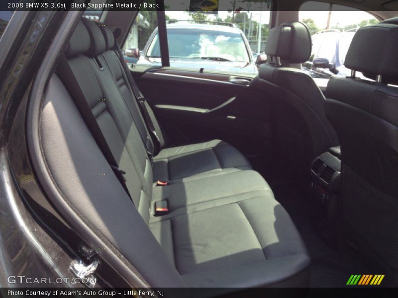 Black Sapphire Metallic / Black 2008 BMW X5 3.0si