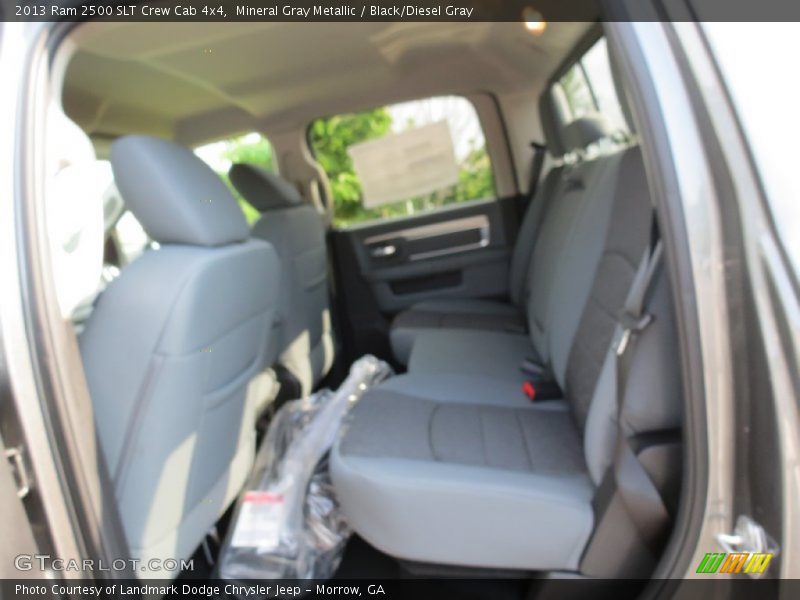 Mineral Gray Metallic / Black/Diesel Gray 2013 Ram 2500 SLT Crew Cab 4x4