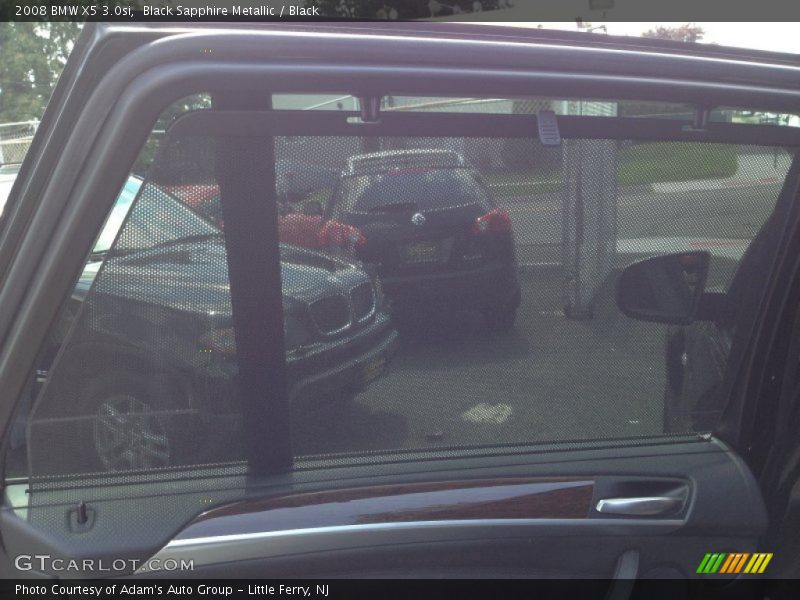 Black Sapphire Metallic / Black 2008 BMW X5 3.0si