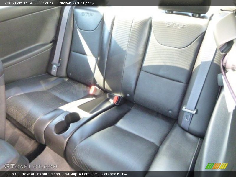 Crimson Red / Ebony 2006 Pontiac G6 GTP Coupe