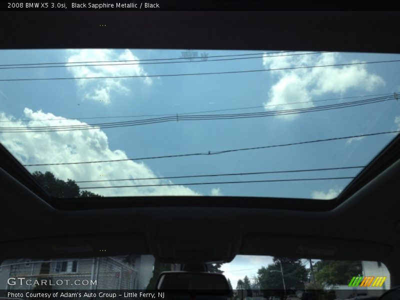 Black Sapphire Metallic / Black 2008 BMW X5 3.0si