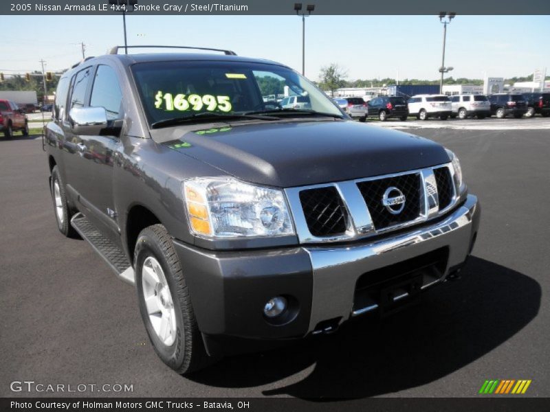 Smoke Gray / Steel/Titanium 2005 Nissan Armada LE 4x4