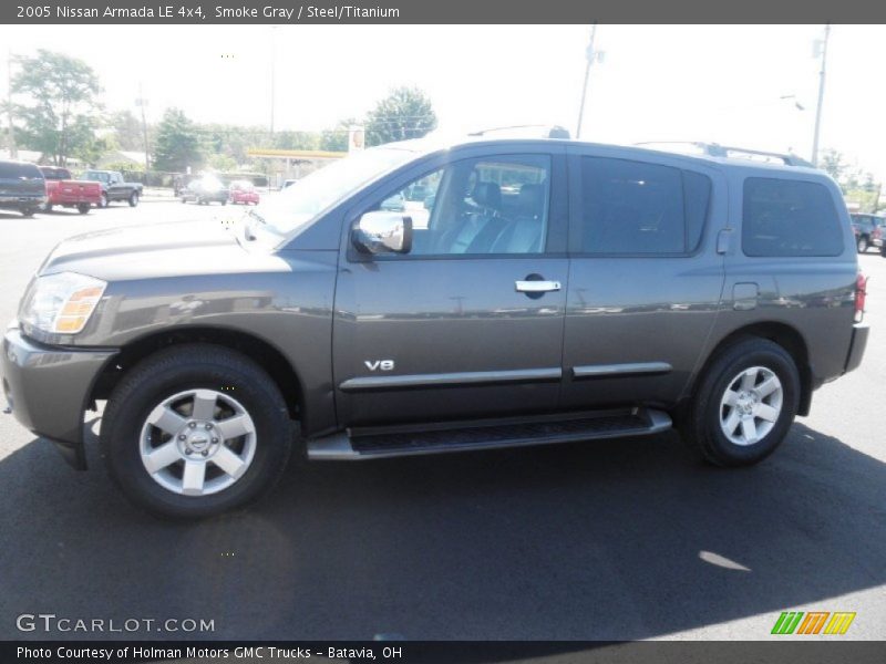 Smoke Gray / Steel/Titanium 2005 Nissan Armada LE 4x4