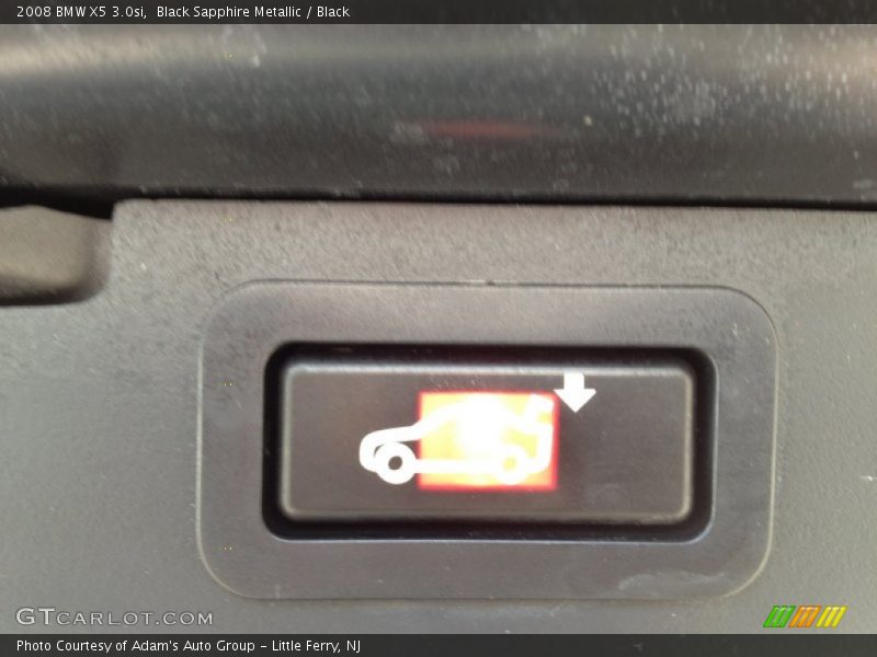 Black Sapphire Metallic / Black 2008 BMW X5 3.0si