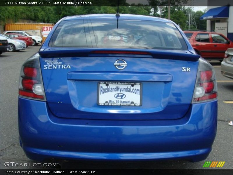 Metallic Blue / Charcoal 2011 Nissan Sentra 2.0 SR