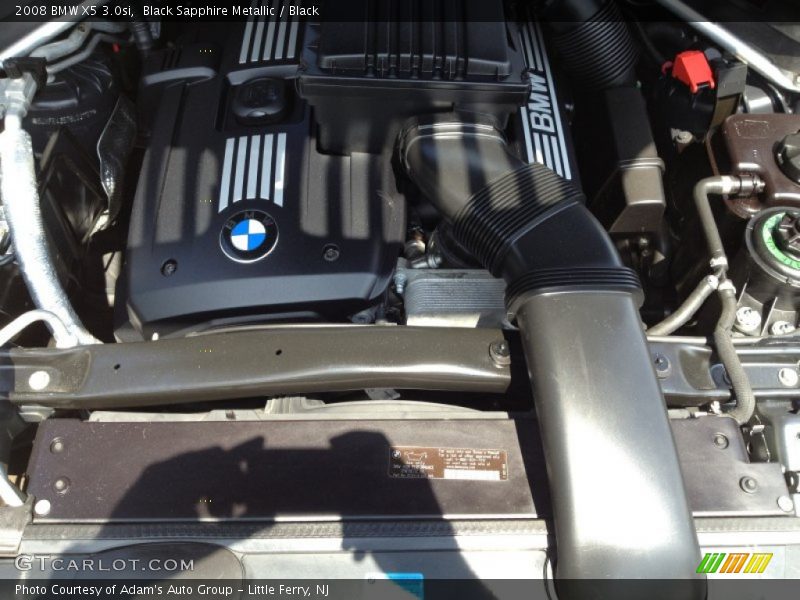 Black Sapphire Metallic / Black 2008 BMW X5 3.0si