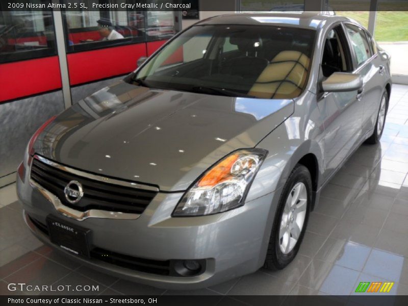 Precision Gray Metallic / Charcoal 2009 Nissan Altima 2.5 SL