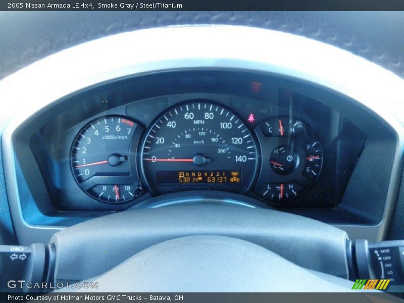 Smoke Gray / Steel/Titanium 2005 Nissan Armada LE 4x4