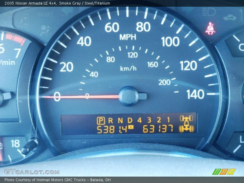 Smoke Gray / Steel/Titanium 2005 Nissan Armada LE 4x4