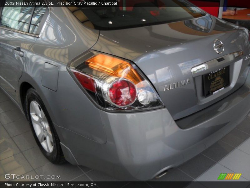 Precision Gray Metallic / Charcoal 2009 Nissan Altima 2.5 SL