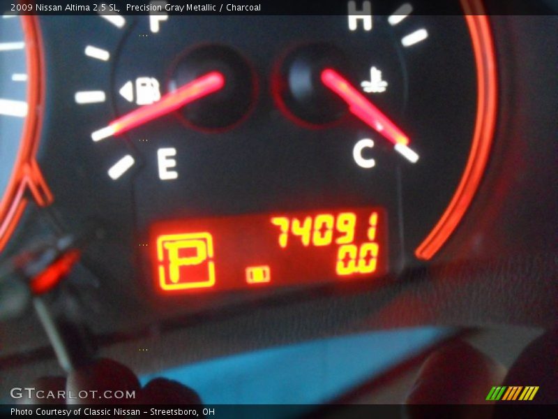 Precision Gray Metallic / Charcoal 2009 Nissan Altima 2.5 SL