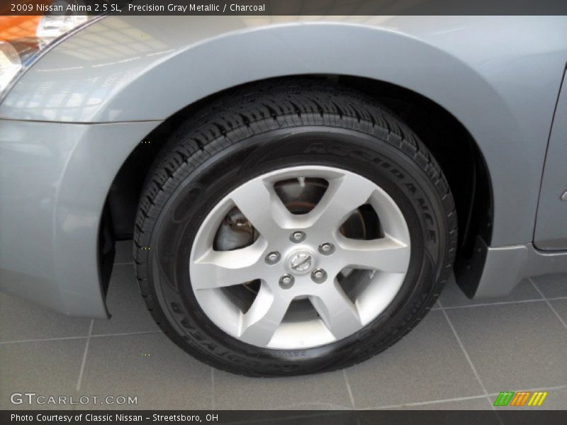 Precision Gray Metallic / Charcoal 2009 Nissan Altima 2.5 SL