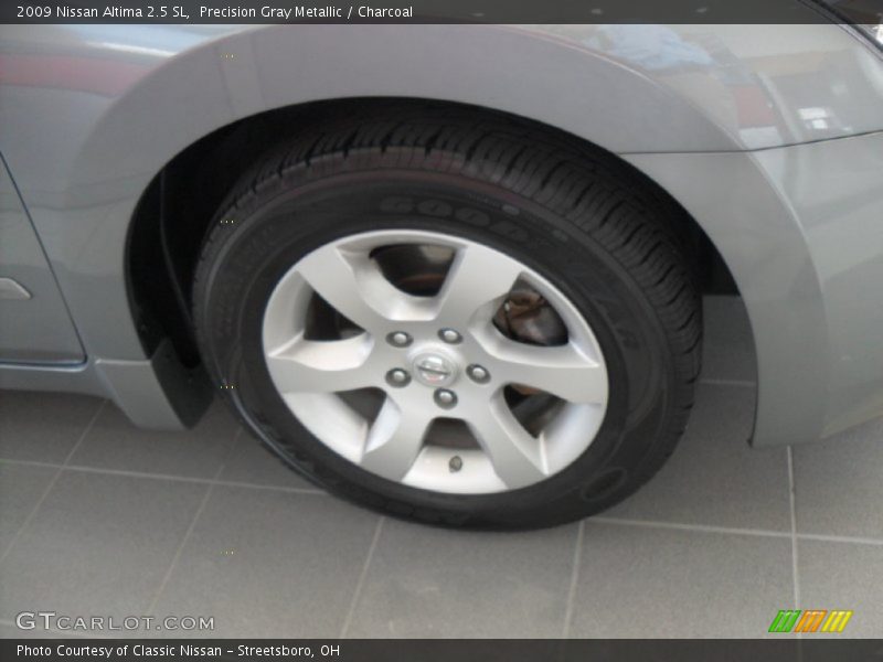 Precision Gray Metallic / Charcoal 2009 Nissan Altima 2.5 SL