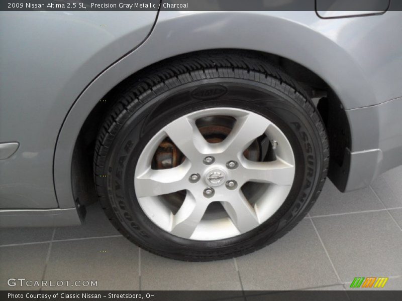 Precision Gray Metallic / Charcoal 2009 Nissan Altima 2.5 SL
