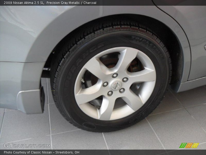Precision Gray Metallic / Charcoal 2009 Nissan Altima 2.5 SL