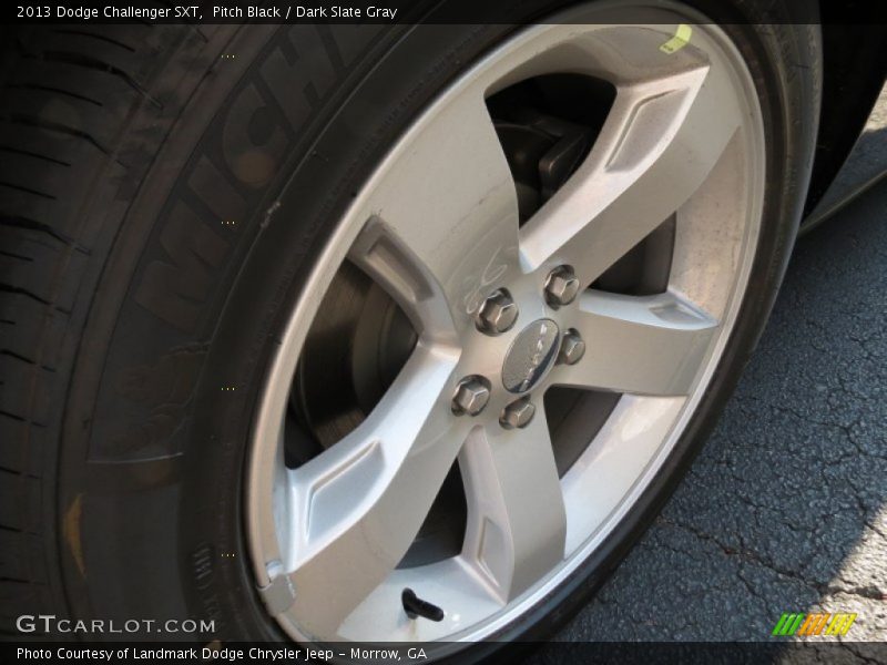Pitch Black / Dark Slate Gray 2013 Dodge Challenger SXT