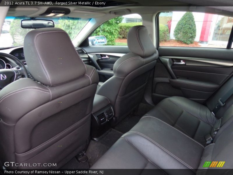 Rear Seat of 2012 TL 3.7 SH-AWD