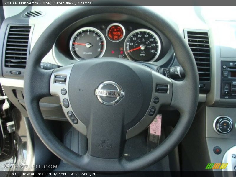 Super Black / Charcoal 2010 Nissan Sentra 2.0 SR