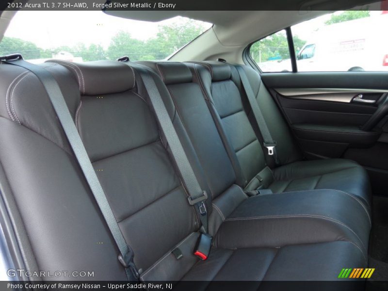Forged Silver Metallic / Ebony 2012 Acura TL 3.7 SH-AWD