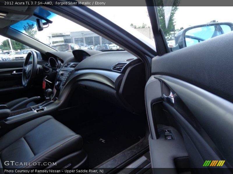 Forged Silver Metallic / Ebony 2012 Acura TL 3.7 SH-AWD