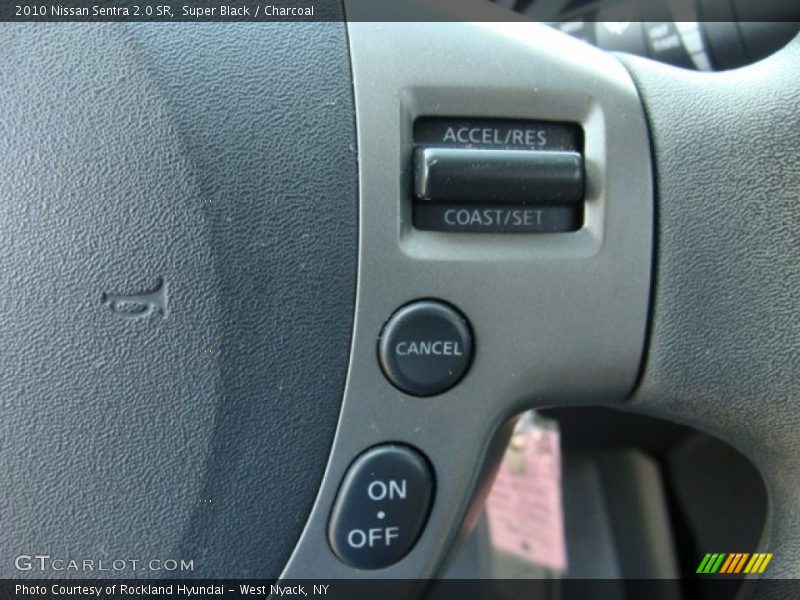 Super Black / Charcoal 2010 Nissan Sentra 2.0 SR