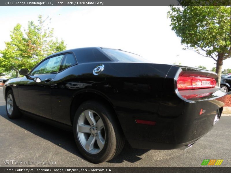 Pitch Black / Dark Slate Gray 2013 Dodge Challenger SXT