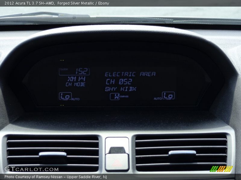 Forged Silver Metallic / Ebony 2012 Acura TL 3.7 SH-AWD