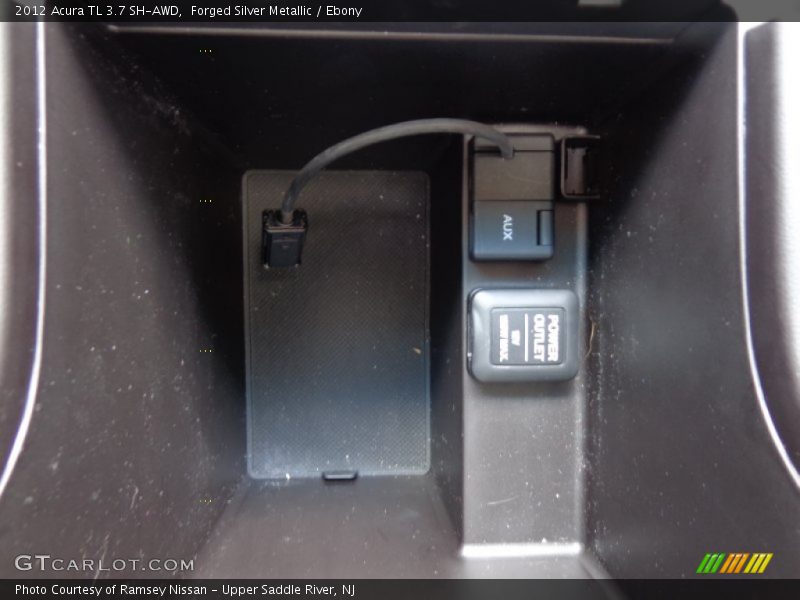 Forged Silver Metallic / Ebony 2012 Acura TL 3.7 SH-AWD