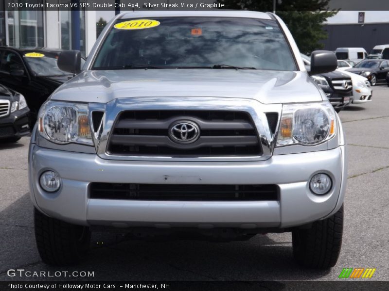 Silver Streak Mica / Graphite 2010 Toyota Tacoma V6 SR5 Double Cab 4x4