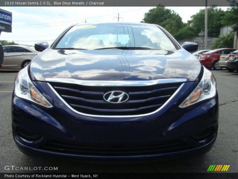 Blue Onyx Metallic / Charcoal 2010 Nissan Sentra 2.0 SL