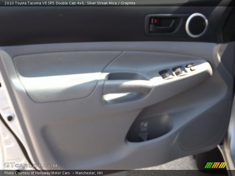 Silver Streak Mica / Graphite 2010 Toyota Tacoma V6 SR5 Double Cab 4x4