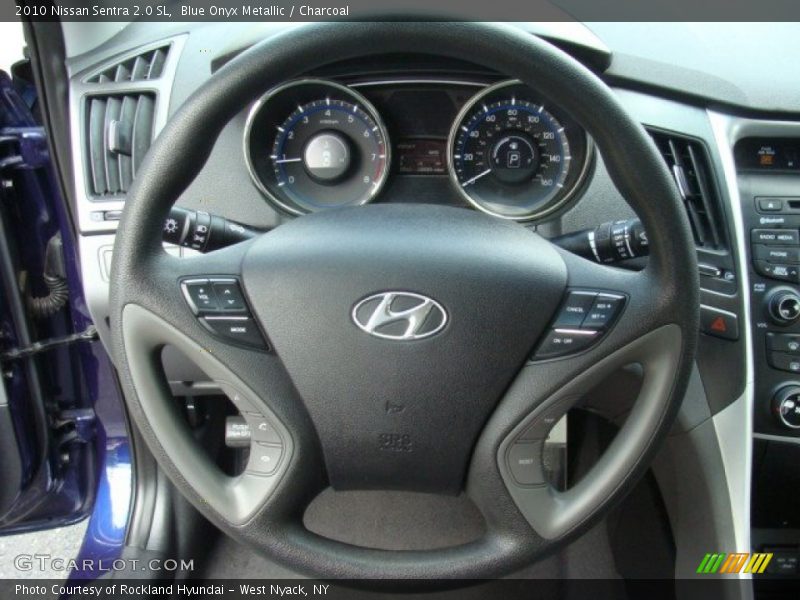 Blue Onyx Metallic / Charcoal 2010 Nissan Sentra 2.0 SL