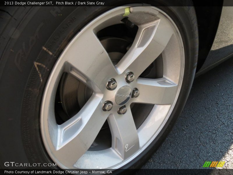 Pitch Black / Dark Slate Gray 2013 Dodge Challenger SXT