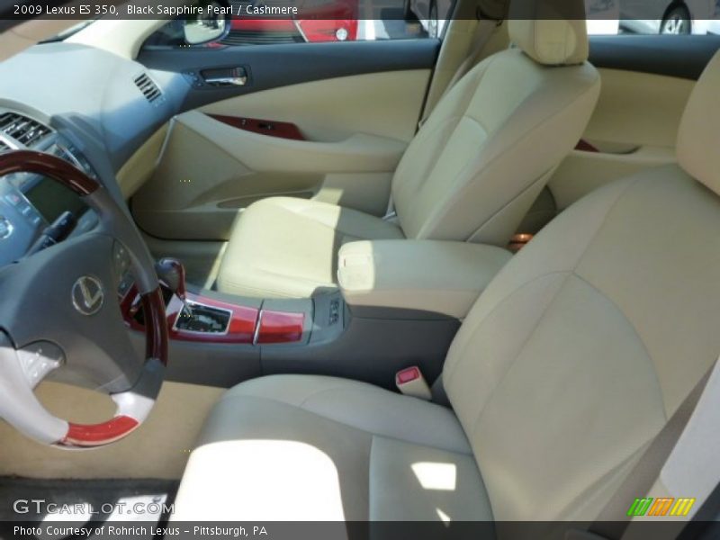 Black Sapphire Pearl / Cashmere 2009 Lexus ES 350