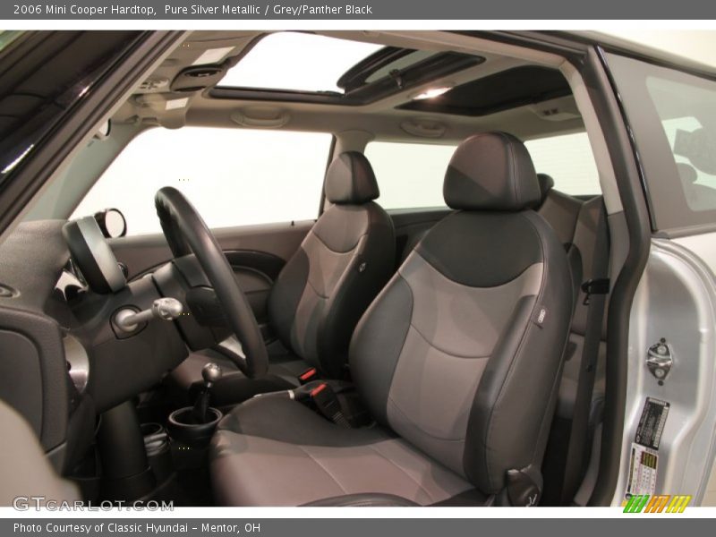  2006 Cooper Hardtop Grey/Panther Black Interior
