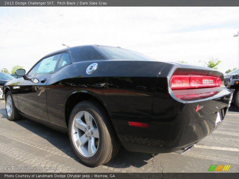 Pitch Black / Dark Slate Gray 2013 Dodge Challenger SXT