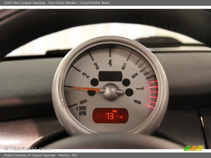 Pure Silver Metallic / Grey/Panther Black 2006 Mini Cooper Hardtop