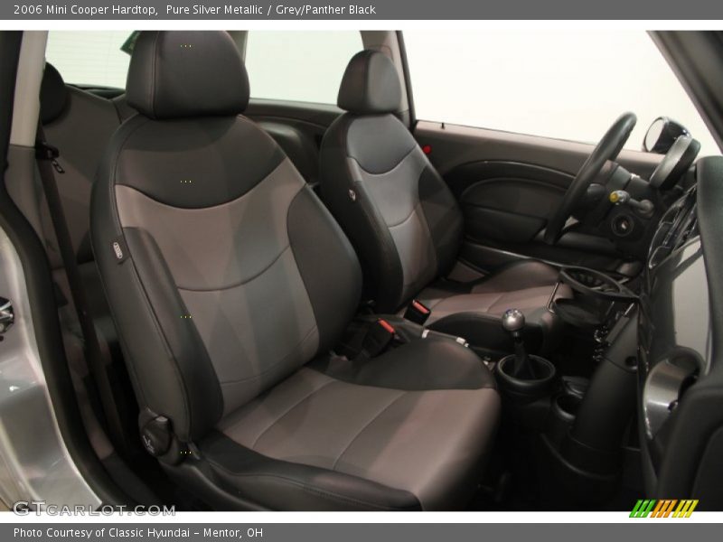 Pure Silver Metallic / Grey/Panther Black 2006 Mini Cooper Hardtop