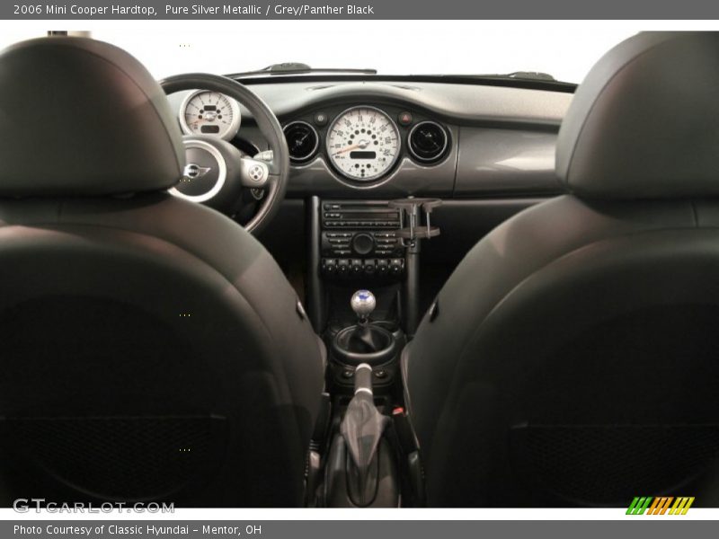 Pure Silver Metallic / Grey/Panther Black 2006 Mini Cooper Hardtop