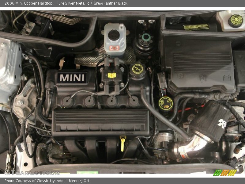 Pure Silver Metallic / Grey/Panther Black 2006 Mini Cooper Hardtop